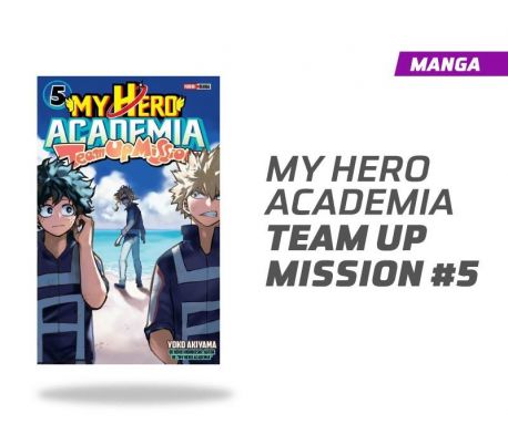 My Hero Academia Team Up Mission número 5 My Hero Academia Team Up Mission número 5