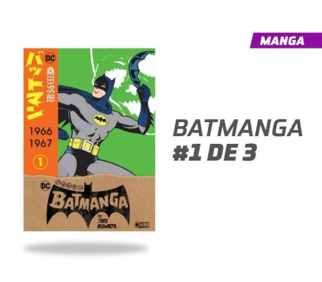 BATMANGA Vol. 01 de JIRO KUWATA