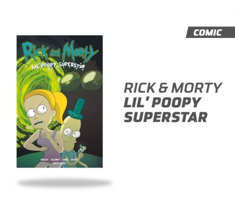 Rick and Morty Lil' Poopy Superstar Portada A