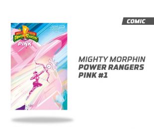 Mighty Morphin Powers Rangers Pink número 1 portada A