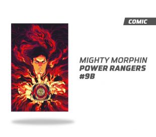 Mighty Morphin Powers Rangers número 9 portada B