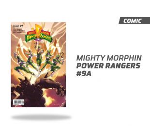 Mighty Morphin Powers Rangers número 9 portada A