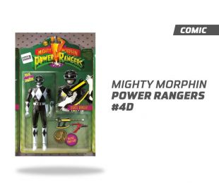 Mighty Morphin Powers Rangers número 4 portada D