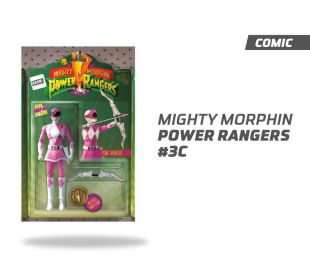 Mighty Morphin Powers Rangers número 3 portada C