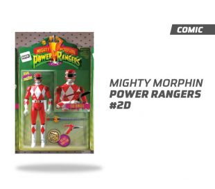 Mighty Morphin Powers Rangers número 2 portada D