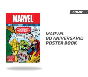 Marvel 80 aniversario Poster Book