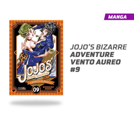 Jojos Bizarre Adventure Vento Aureo número 9 Jojos Bizarre Adventure Vento Aureo número 9