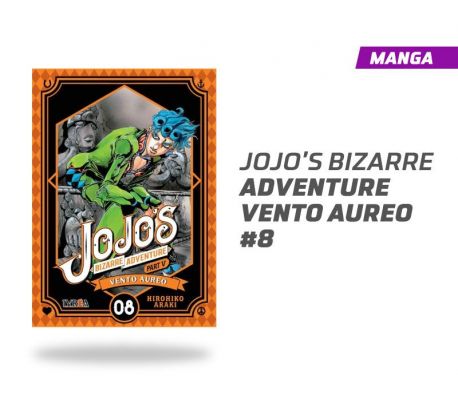 Jojos Bizarre Adventure Vento Aureo número 8 Jojos Bizarre Adventure Vento Aureo número 8