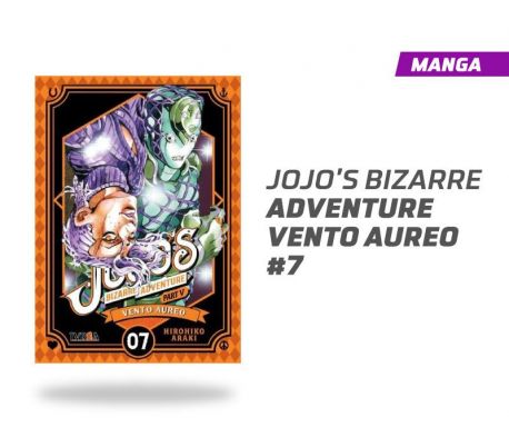 Jojos Bizarre Adventure Vento Aureo número 7 Jojos Bizarre Adventure Vento Aureo número 7