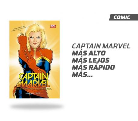 Capitana Marvel Más Alto Más Lejos Más Rápido (México) Capitana Marvel Más Alto Más Lejos Más Rápido (México)