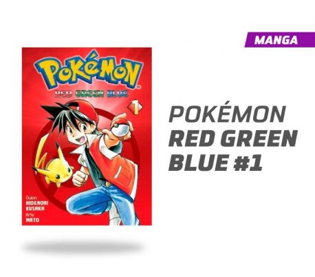 Pokemon Red Green and Blue número 1 Pokemon Red Green and Blue número 1