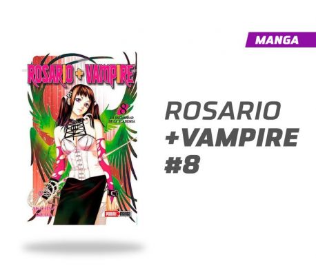 Rosario + Vampire número 8