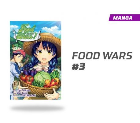 Food Wars número 3