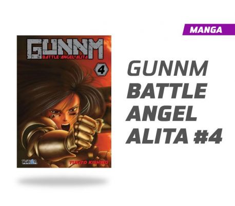 Gunnm Battle Angel Alita número 4 de 9 Gunnm Battle Angel Alita número 4 de 9