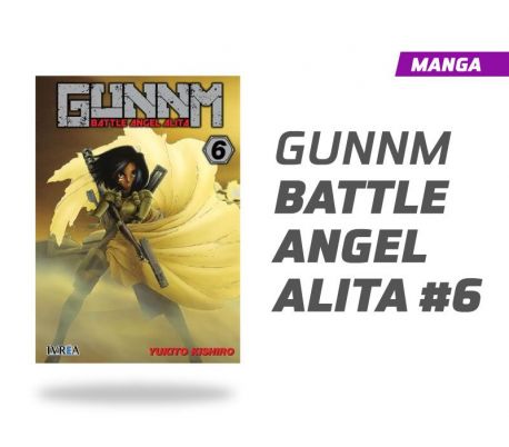 Gunnm Battle Angel Alita número 6 de 9 Gunnm Battle Angel Alita número 6 de 9