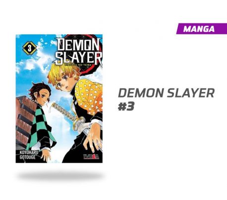 Kimetsu No Yaiba (Demon Slayer) número 3