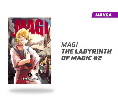Magi The labyrinth of magic número 2