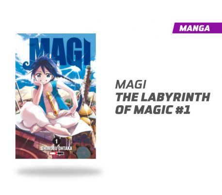 Magi The labyrinth of magic número 1