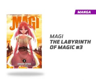Magi The labyrinth of magic número 3