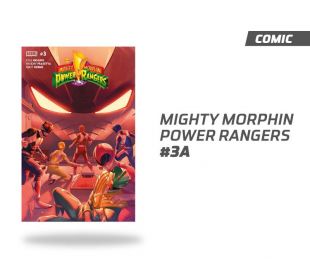 Mighty Morphin Powers Rangers número 3 portada A