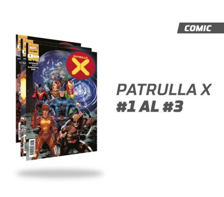Patrulla X número 1 al 3 Nueva Serie Patrulla X número 1 al 3 Nueva Serie