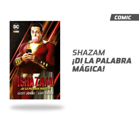 Shazam (portada película) Shazam (portada película)