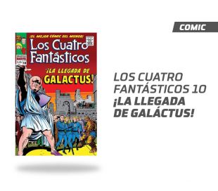 Los Cuatro Fantásticos 10. 1966. ¡La llegada de Galactus!