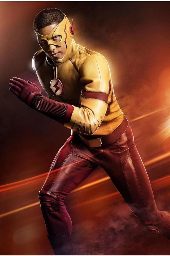 nuevo kid flash en la serie de televisión de flash