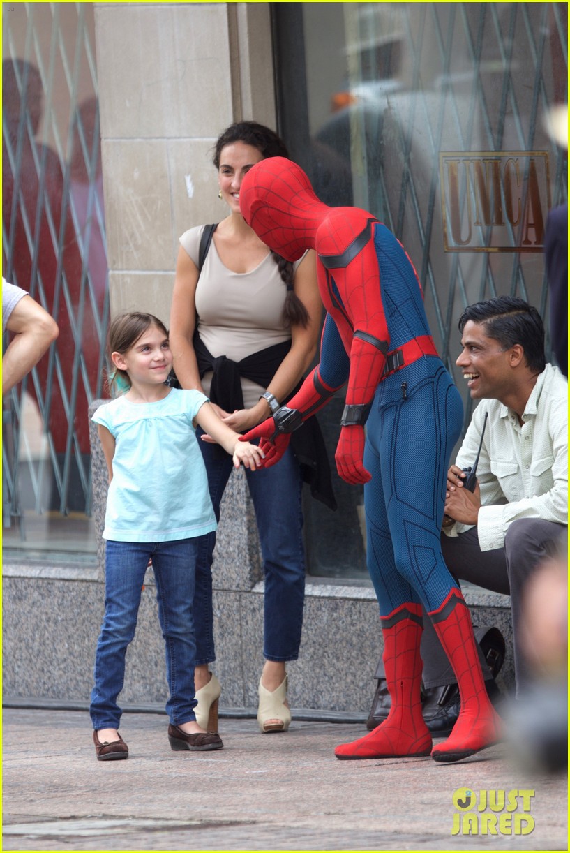 nuevas imagenes set de rodaje Spiderman Homecoming