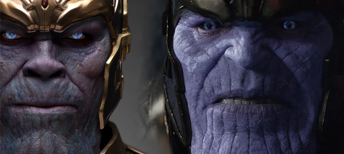 nuevas imagenes de thanos en los vengadores infinity war