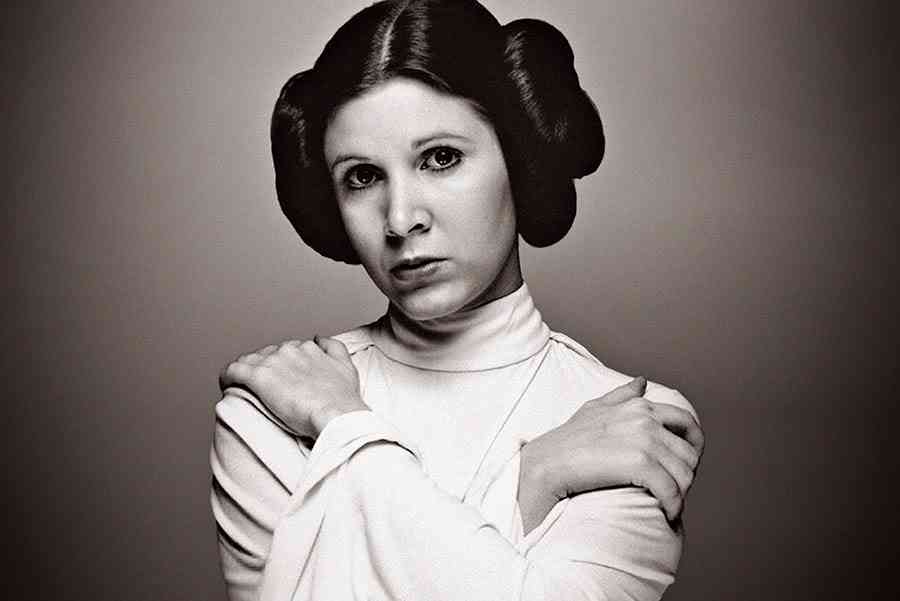 La vida oscura de carrie Fisher