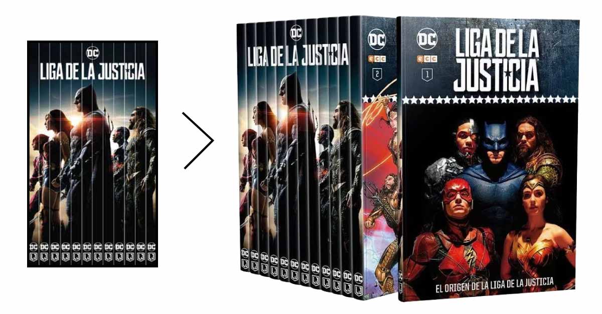 nueva colección de la liga de la justicia editorial Ecc