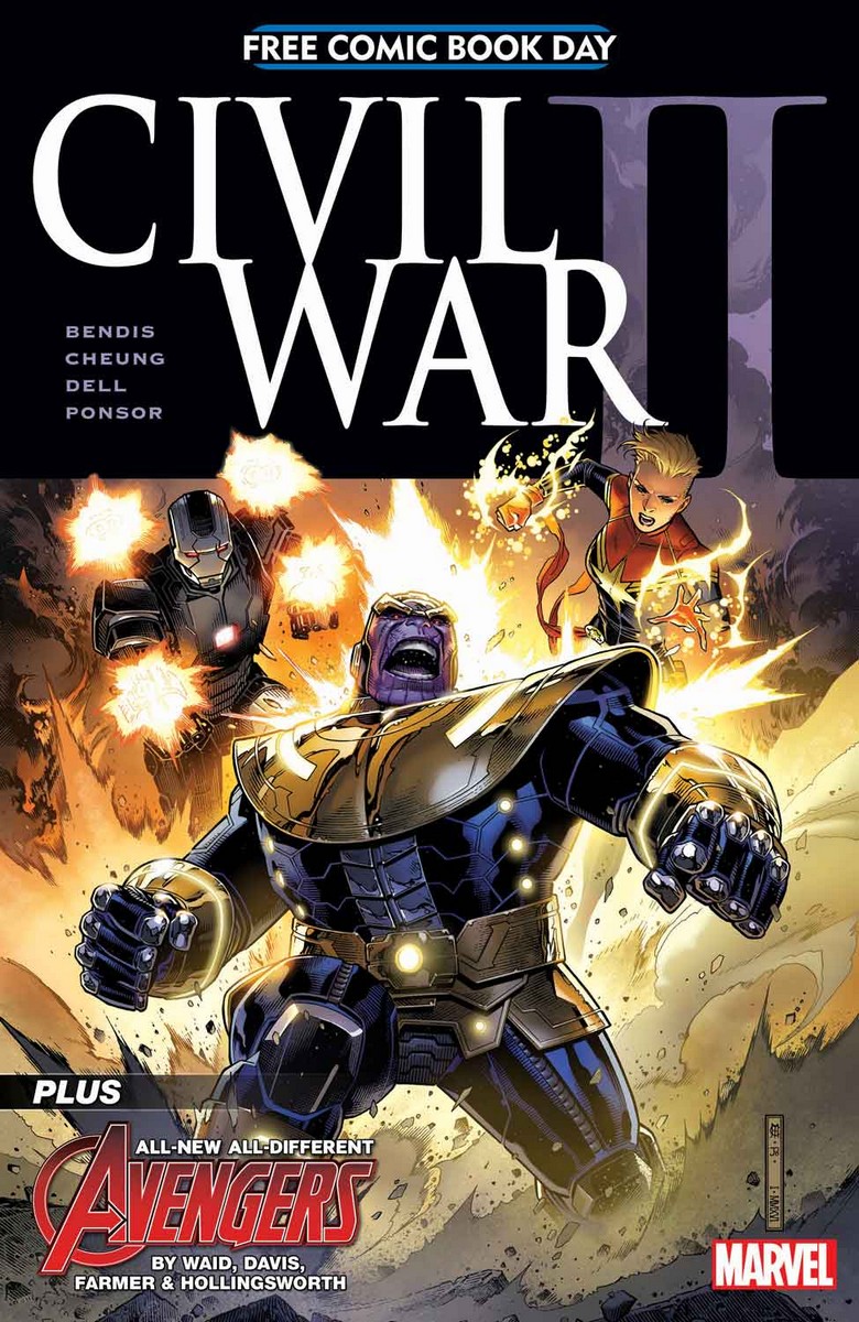 civil war 2 free comic book day