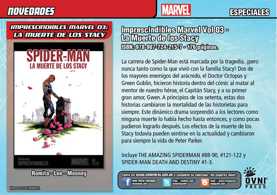 noveadades marvel marzo