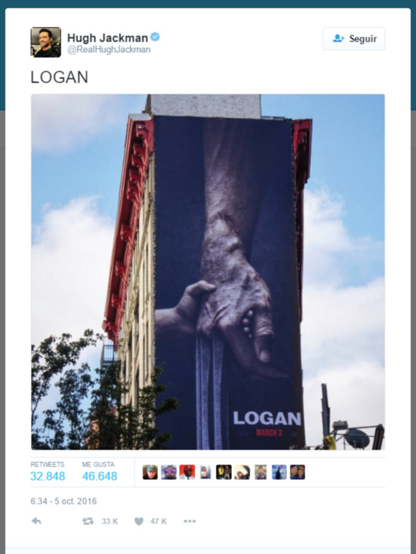 nuevo traje poster y título de wolverine 3