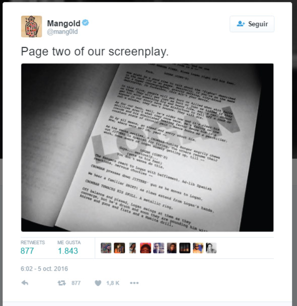 nuevo traje poster y título de wolverine 3