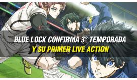 BLUE LOCK TEMPORADA 3 Y PELÍCULA PARA 2026