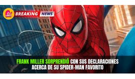 FRANK MILLER SORPRENDE CON SU SPIDER-MAN FAVORITO