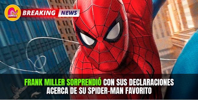 FRANK MILLER SORPRENDE CON SU SPIDER-MAN FAVORITO
